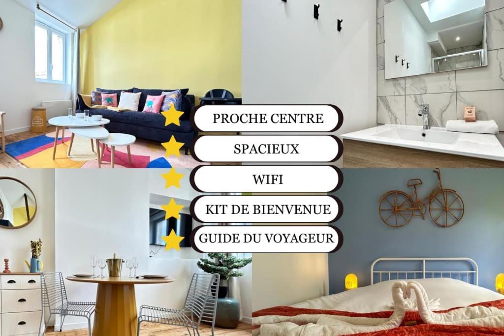 Ete Magnifique T2 Tout Equipe Proche Centre-Ville Reims Esterno foto